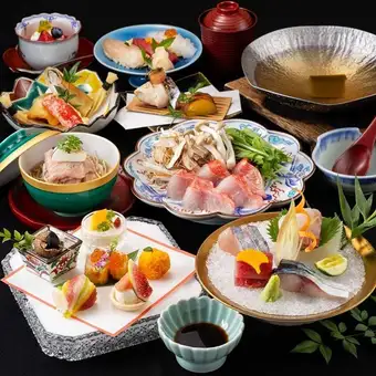 会食・接待・御家族でのお食事に『季節の会席』（9品）10,000円