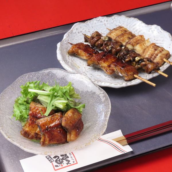 [Kushiyaki where you can enjoy the original taste of eel] Value set