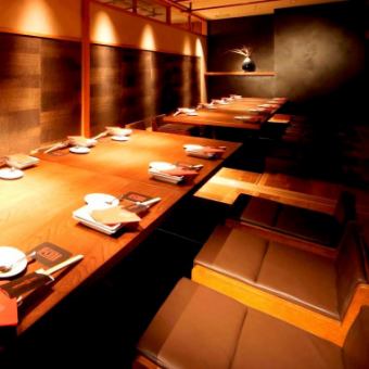 2 private rooms for 10 people / digging kotatsu private room for up to 24 people.Persistently popular digging private room ☆ Take off your shoes and relax ☆