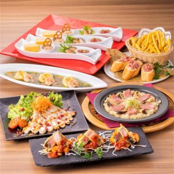 From 8/12 to 8/15 12:00pm onwards [Lunchtime Drinks] Mikawa Pork and Nagoya Cochin [Relaxing Course] 3 hours all-you-can-drink