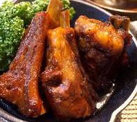 예비 갈비의 아시아 BBQ 소스
