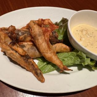 メヒカリのガーリックフリット