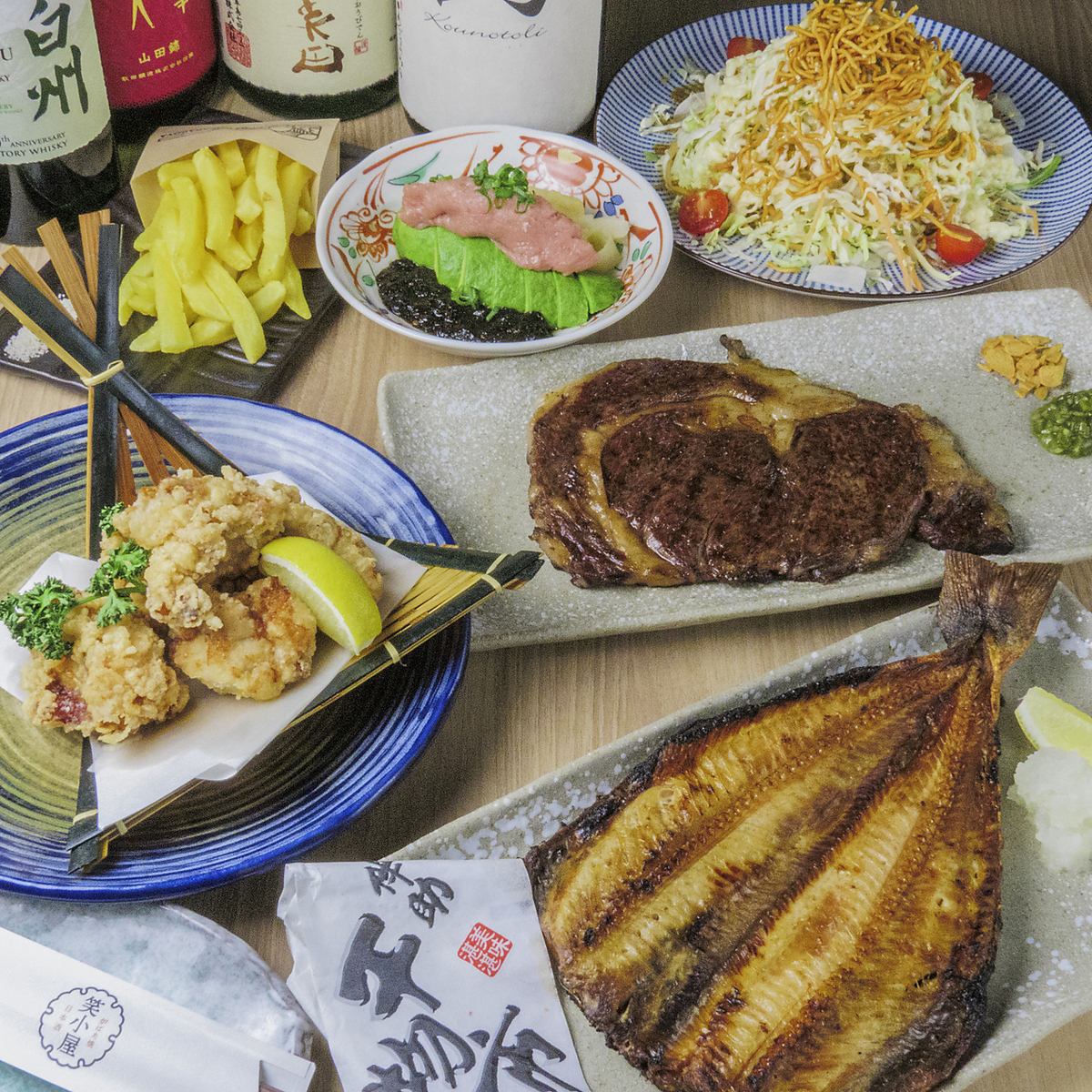素材の味を活かした絶品炉端焼きを堪能できる！