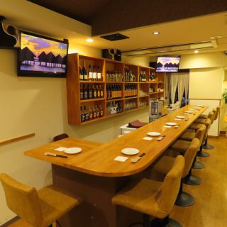 カウンター席もご用意あり！常連様に人気！