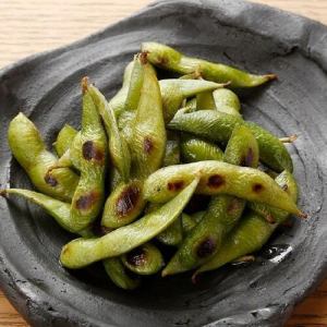 Grilled edamame