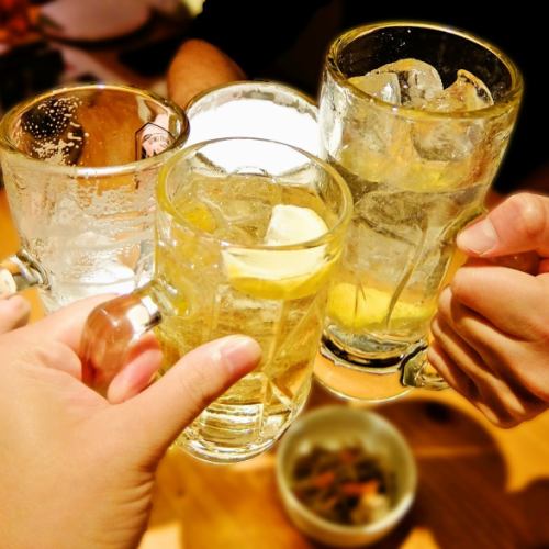 120 minutes all-you-can-drink available ♪