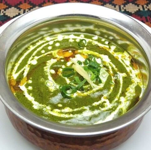 サーグチキンカレー