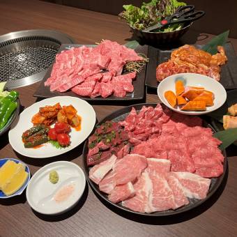 【연회 만족도◎】엄선한 고기를 맛볼 수 있는 90분 음료 무제한 5500엔