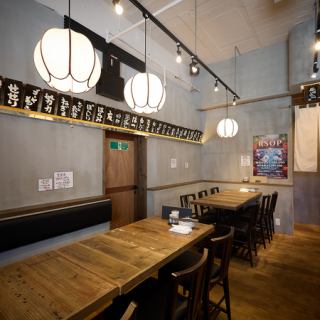 お洒落な店内でごゆっくりと素敵なひとときをお過ごしください♪