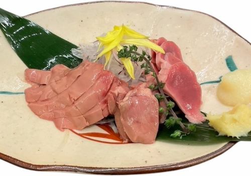 3种生鸡肉拼盘