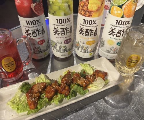 还有韩国饮料！
