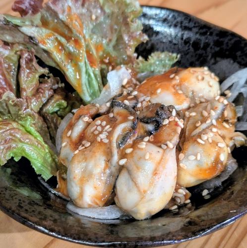 Oyster kimchi