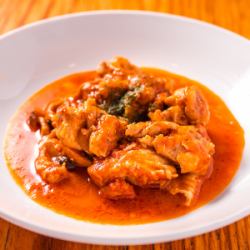チキンのトマトチーズ煮込み