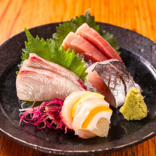 刺身4種盛り合わせ◎