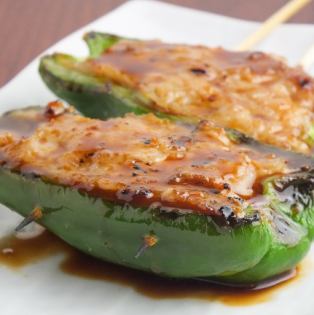 【변화 꼬치】피망 고기 포장 이치꼬치