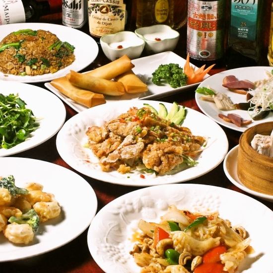 <Standard Chinese food!> ■ Seika standard course ■ All 9 dishes 2H all-you-can-drink ⇒ 3600 yen