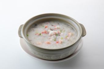 Crab porridge/seafood porridge