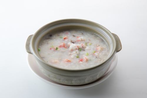 Crab porridge/seafood porridge