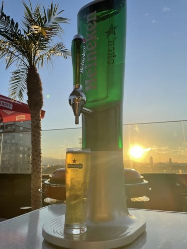"Heineken Tower" installed only in a limited number of stores