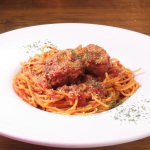 SPAGHETTI WITH MEATBALLS(スパゲッティーwithミートボール)