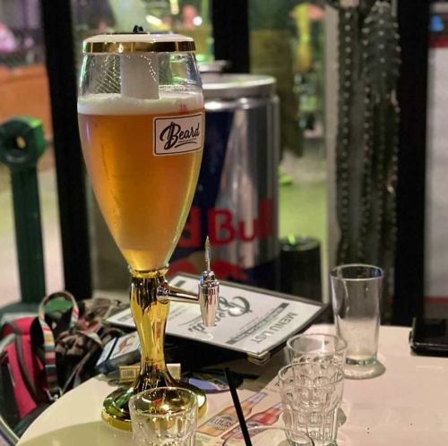 Course with unlimited drinks