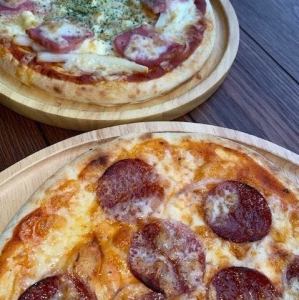 GARLIC SALAMI PIZZA(마늘 사라미 피자)