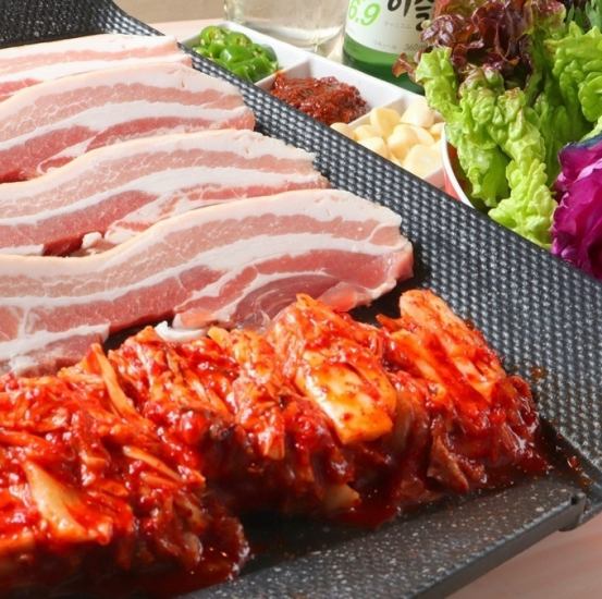 How about a relaxing drinking party with the popular Samgyeopsal in a completely private room?