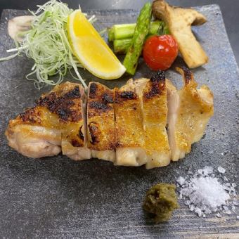 【炭火焼き会席コース】伊達鶏の炭火焼！お料理6品 6000円