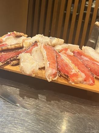 【ずわい蟹しゃぶ会席】 お料理6品8000円