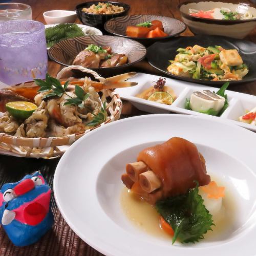 【完全道地的沖繩料理♪】在老字號餐廳工作了20年的廚師所烹調的沖繩料理