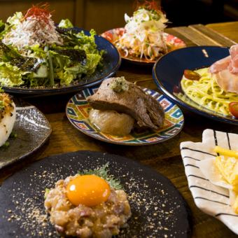 【2H飲み放題】3大名物！ほろほろ茹でタンが味わえる「にゅ-もんお試しコース」【全6品】