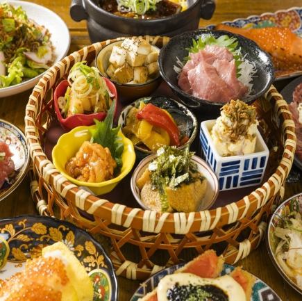 【2H飲み放題】あて盛りニューバンザイや選べる土鍋ご飯が楽しめる「プレミアムコース」10品