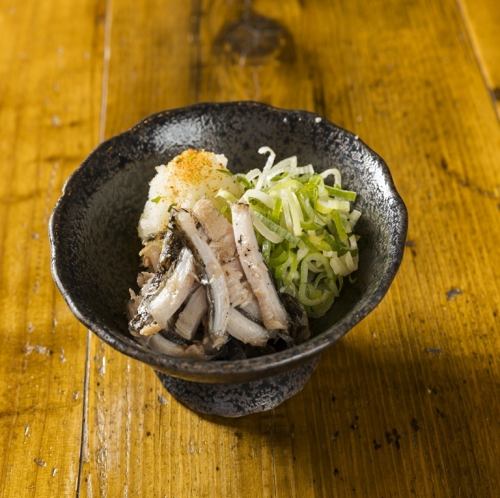 マグロ皮ポン酢