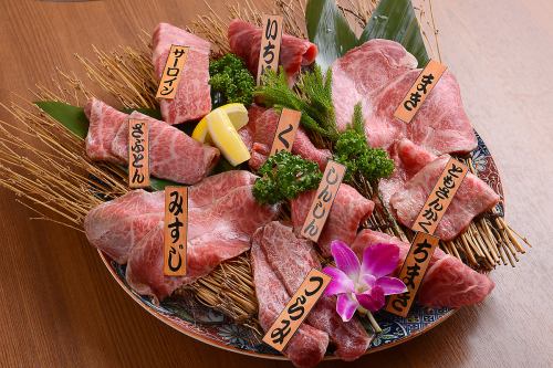 黒毛和牛雌一頭盛り7種