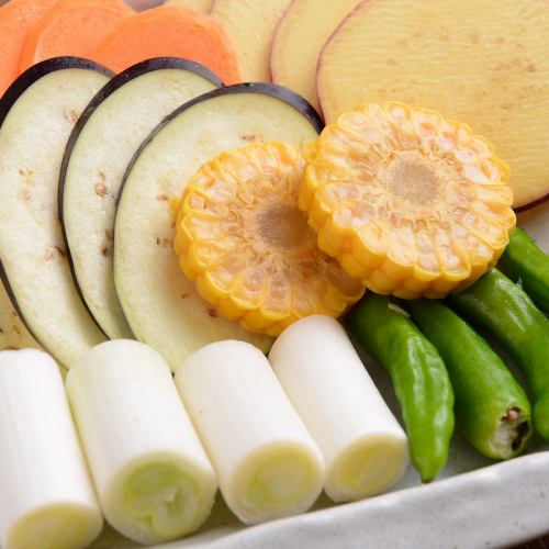 旬の野菜盛り合わせ