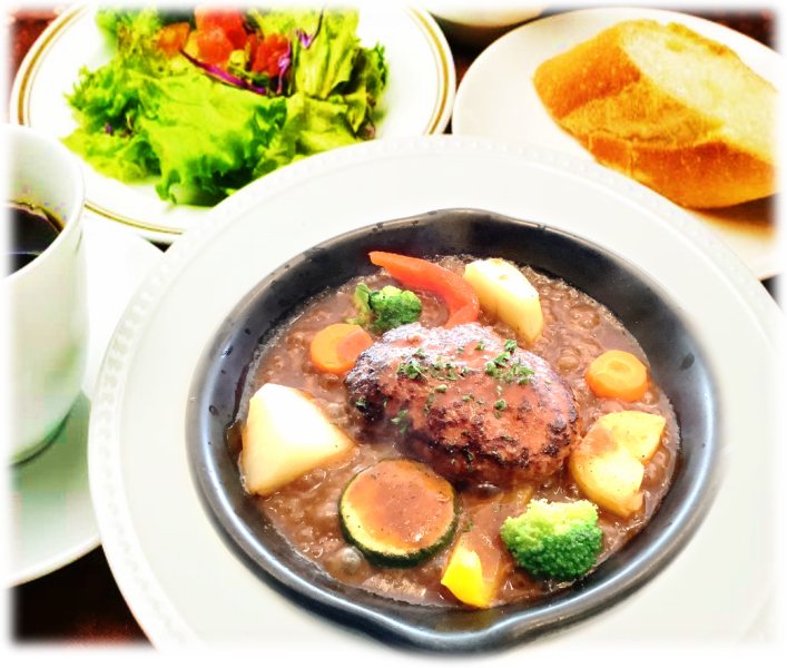 特製ハンバーグランチ