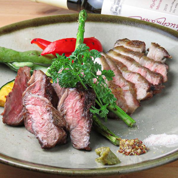 店主オススメ!!まずはじめに頼みたい一品『グリルの盛り合わせ』