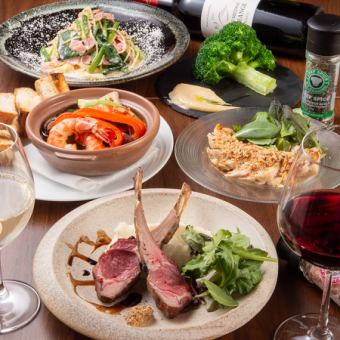 【お料理のみ】旬の食材を贅沢に使用した店主のおまかせコース　7000円(税込)