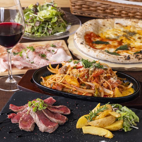 【適合酒會、生日會♪】Emiricco的特別套餐5道菜3,500日圓～（含稅）