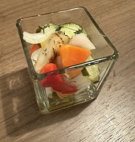 pickled seasonal vegetables
