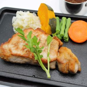 Sautéed Iwanaka pork loin from Iwate Prefecture