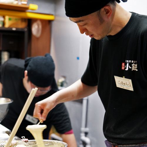 軽さが自慢！小鉄の串カツ