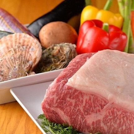 [Fukushima Prefecture Ingredients Course] Includes 2 hours of all-you-can-drink! Ingredients made with seasonal ingredients such as Joban seafood and Fukushima beef hamburger steak