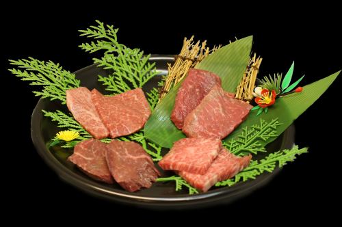 Assortment of 4 kinds of lean meat