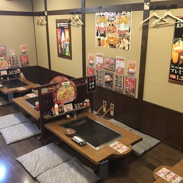 Okonomiyaki＆Teppanyaki餐厅，可以享受热闹的街头美食！Yakisoba和Monja也可用♪我们建议提前预订大型宴会!!请随时联系工作人员请联系我我会等你的！