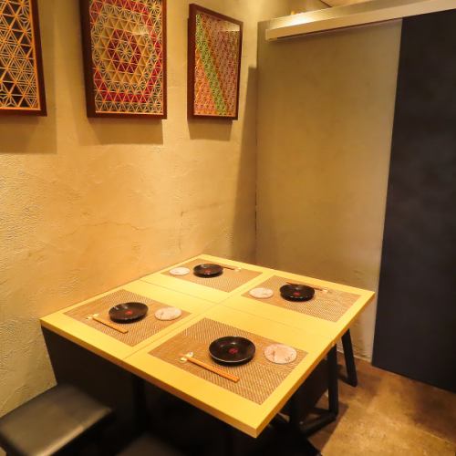 『当店で唯一の個室』