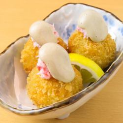 かに肝クリームコロッケ