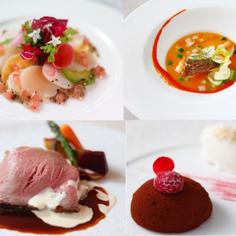 [Lunch] Restaurant Chambord course 5,000 yen (tax included)