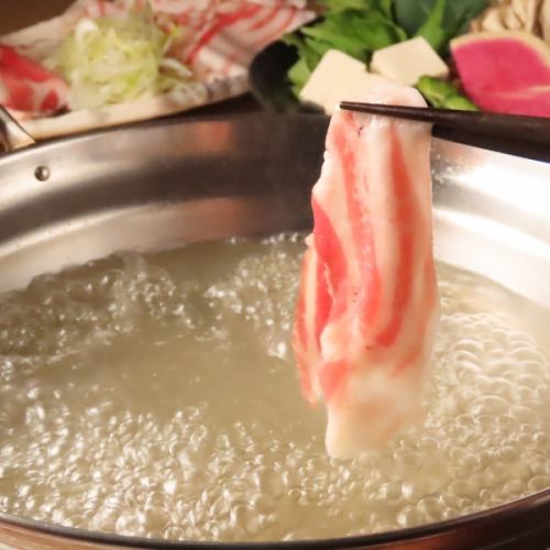 あぐー豚のしゃぶしゃぶセット