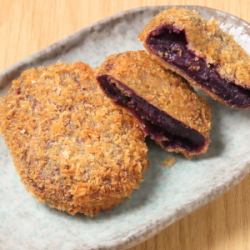 Red potato croquette